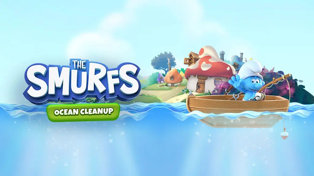 Join one of the Smurfs while he cleans the ocean that surrounds the tropical island he calls home. It’s been totally trashed by Gargamel and Azrael! You’ll earn coins for each item you’re able to pull out of the water. You can trade these coins for awesome upgrades that will make the Smurf stronger or give him a longer fishing line that will help him grab more garbage. There are also valuable treasures and cool stickers floating around for you to collect! LEFT CLICK to drop the fishing line into the water. MOVE THE MOUSE to direct the fishing line as the Smurf pulls stuff up to his boat.