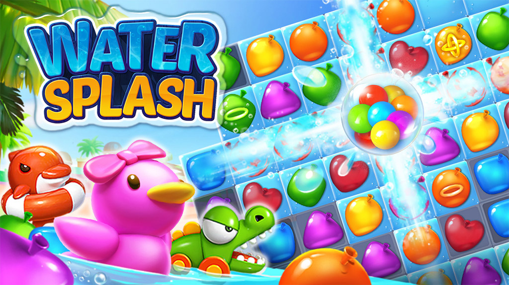 The world’s coolest new matching 3 adventure, Water Splash!Match the colorful water balloons and feel cool streams!Adorable otter Oris really loves water!One day, evil crocodile Mr. Croker invaded the Animal’s cities and stole town’s water!Match many balloons as possible with Oris to defeat the evil crocodile!Clear levels and bring water back for Oris and his friends!If you have a mania for match 3 game, puzzle game or crush game,You must play this cool game!