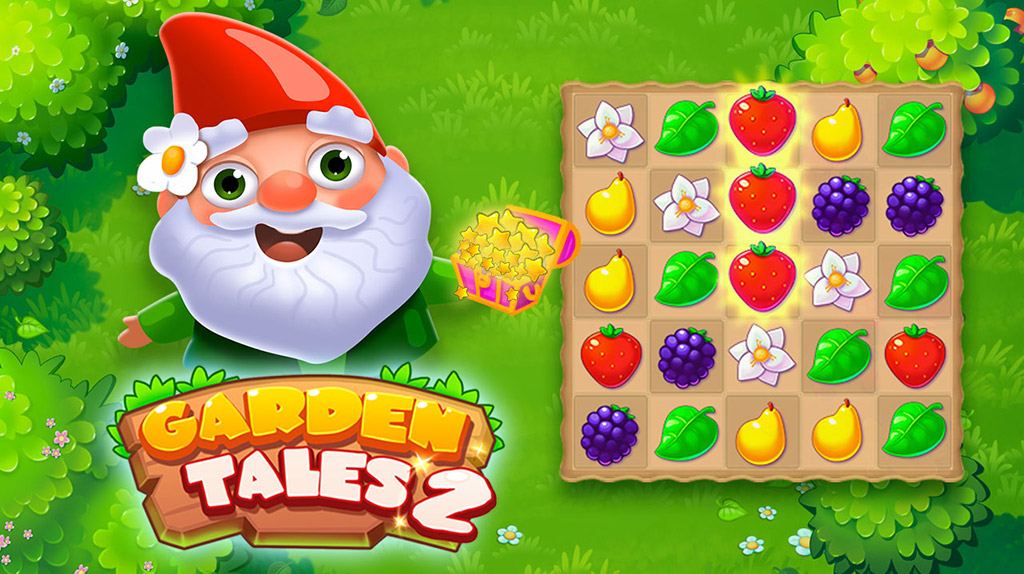 Garden Tales 2 is the highly anticipated successor of the most beloved and fun match3 game in history! With brand new levels and a lot of polishing Garden Tales 2 takes you back in to the fun world of matching fruits. Whether you want to relax from a hard day of work or if you need something to to help you unwind from worries - the cheerful music and bright graphics will help your to find calmness and joy. Play Garden Tales 2 now for free and enjoy the juicy goodness! Reach the targets, complete the levels, and move forward on the map. Match at least 3 of the same kind of food by swapping with your mouse or the touch controls to get full stars. If you match 4, or more you can get various boosters and power-ups too!
