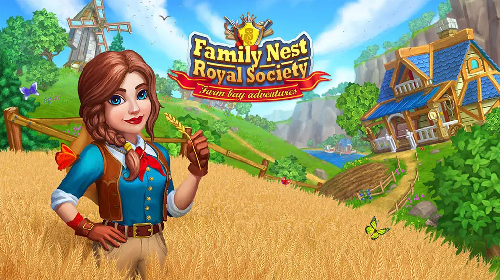 ROYAL SOCIETY - Imagine receiving a letter from a unknown relative offering to hand over control of their secluded farm in Willow Hills to you. You must prove your worth to become the owner of this farm and uncover the mysterious reason for your arrival.